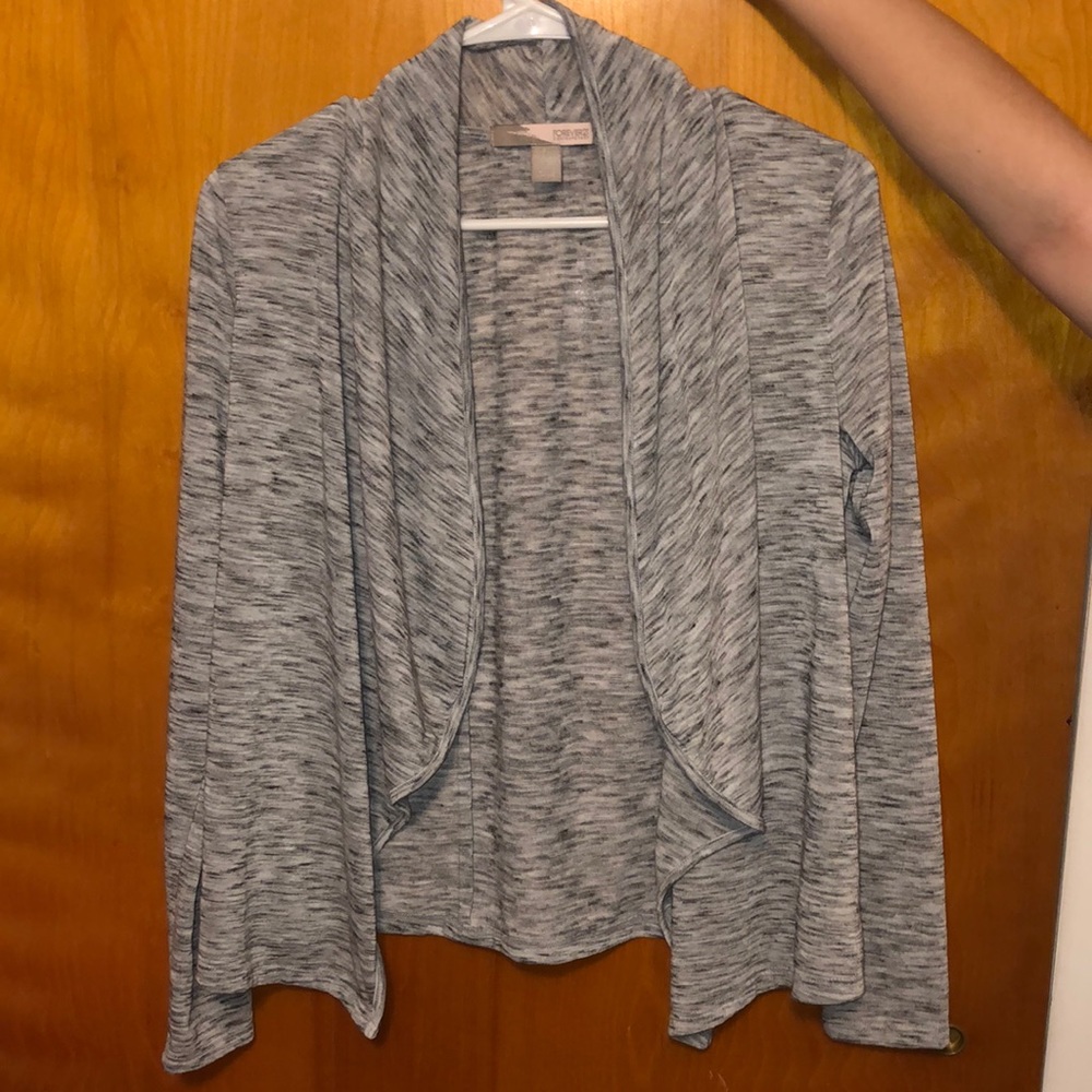 Gray Cardigan